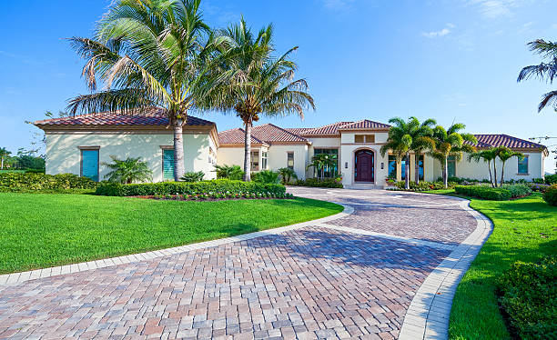 Permeable Paver Driveway in Huntingtown, MD